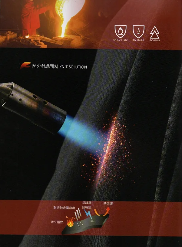 防火針織面料